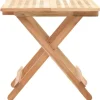vidaXL Klappbarer Beistelltisch Walnussholz Massiv 50x50x49 cm* Tische