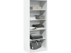 vidaXL Kleiderschrank Weiß 80x50x200 cm Holzwerkstoff* Schränke