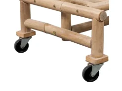 vidaXL Kleiderständer Bambus 242496