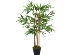 vidaXL Künstlicher Bambus Twiggy mit Topf 90 cm
