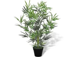 vidaXL Künstlicher Bambusbaum mit Topf 80 cm
