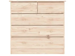 vidaXL Kommode ALTA 77x35x73 cm Massivholz Kiefer* Kommode