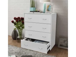 vidaXL Kommode mit 4 Schubladen 60x30,5x71 cm 242545* Kommode