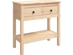 vidaXL Konsolentisch 75x35x75 cm Massivholz Kiefer* Tische