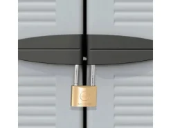 vidaXL Kunststoffschrank 68x39x171,5 cm Modell 3* Schränke