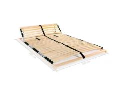 vidaXL Lattenrost mit 28 Latten 7 Zonen 100 x 200 cm605882