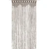 vidaXL Makramee Vorhang Taupe 140x240 cm Baumwolle Modell 6* Türvorhänge