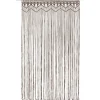 vidaXL Makramee Vorhang Taupe 140x240 cm Baumwolle Modell 3