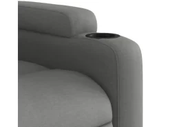 vidaXL Massagesessel Dunkelgrau Samt Modell 9* Sessel