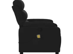 vidaXL Massagesessel Schwarz Stoff Modell 10* Sessel