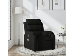 vidaXL Massagesessel Schwarz Stoff Modell 10* Sessel