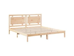 vidaXL Massivholzbett Extra Lang ohne Matratze 200x220 cm 3309207* Betten