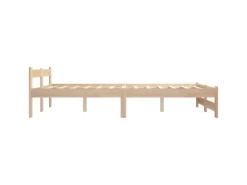 vidaXL Massivholzbett Kiefer 120x200 cm649442* Betten