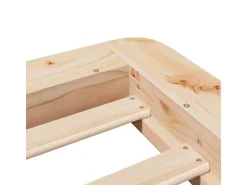vidaXL Massivholzbett ohne Matratze 90x200 Kiefernholz2102610* Betten