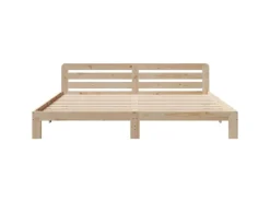 vidaXL Massivholzbett ohne Matratze 180x200 Kiefernholz 855558