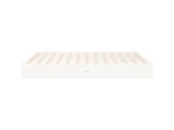 vidaXL Massivholzbett Weiß 140x200 cm1279634* Betten