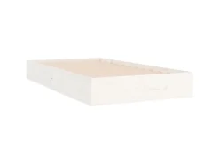 vidaXL Massivholzbett Weiß 90x200 cm1279649* Betten