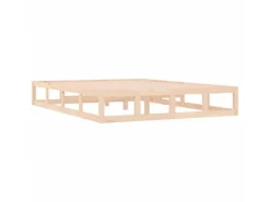 vidaXL Massivholzbett 140x190 cm 820841* Betten