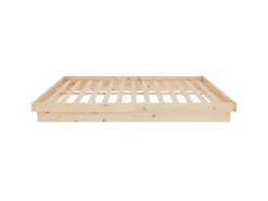 vidaXL Massivholzbett 140x200 cm 819907