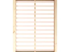 vidaXL Massivholzbett 180x200 cm 6FT Super King1280173