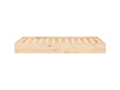 vidaXL Massivholzbett 90x200 cm1279648