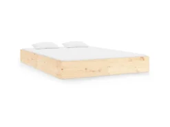 vidaXL Massivholzbett 160x200 cm1279623* Betten