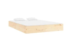 vidaXL Massivholzbett 160x200 cm1279623* Betten