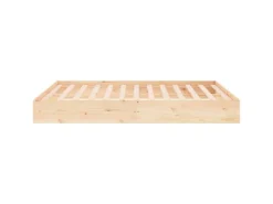 vidaXL Massivholzbett 160x200 cm1279623* Betten
