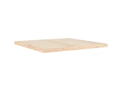 vidaXL Massivholzbett 200x200 cm Kiefer 823424