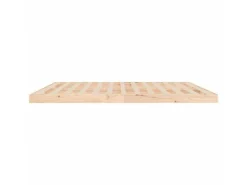vidaXL Massivholzbett 200x200 cm Kiefer 823424
