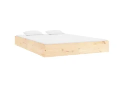 vidaXL Massivholzbett 200x200 cm1279613* Betten