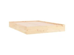 vidaXL Massivholzbett 200x200 cm1279613* Betten