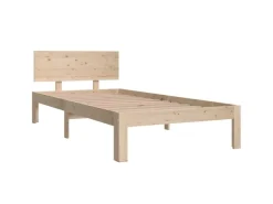 vidaXL Massivholzbett 90x190 cm 3FT Single1136836* Betten