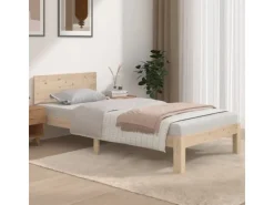 vidaXL Massivholzbett 90x190 cm 3FT Single1136836* Betten