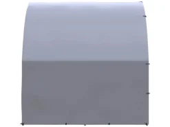 vidaXL Outdoor-Hühnerstall 3x6x2 m Verzinkter Stahl