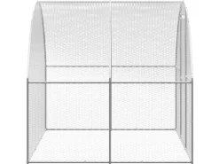 vidaXL Outdoor-Hühnerstall 3x6x2 m Verzinkter Stahl
