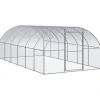 vidaXL Outdoor-Hühnerstall 3x6x2 m Verzinkter Stahl Modell 1* Kleintierbedarf