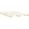 vidaXL Palettenbett Massivholz Kiefer 180x200 cm619006