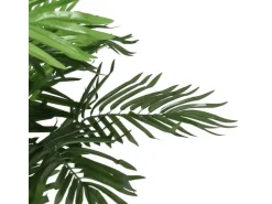 vidaXL Palme Künstlich 28 Blätter 120 cm Grün* Kunstpflanzen