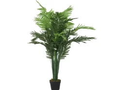 vidaXL Palme Künstlich 28 Blätter 120 cm Grün* Kunstpflanzen