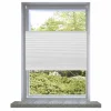 vidaXL Plissee Faltrollo Rollo Plisseerollo 100x200cm Weiß