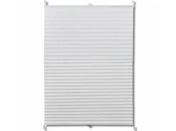 vidaXL Plissee Faltrollo Rollo Plisseerollo 100x200cm Weiß