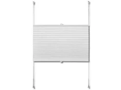 vidaXL Plissee Faltrollo Rollo Plisseerollo 100x150cm Weiß