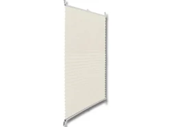 vidaXL Plissee Faltrollo Rollo Plisseerollo 100x150cm Creme* Plissees