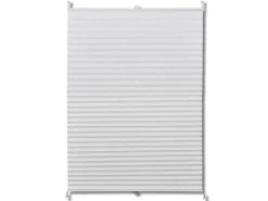 vidaXL Plissee Faltrollo Rollo Plisseerollo 40x150cm Weiß