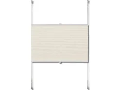vidaXL Plissee Faltrollo Rollo Plisseerollo 70x150cm Creme* Plissees