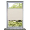 vidaXL Plissee Faltrollo Rollo Plisseerollo 70x125cm Creme* Rollos|Plissees
