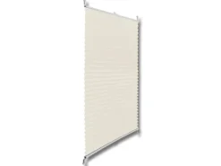 vidaXL Plissee Faltrollo Rollo Plisseerollo 70x125cm Creme* Rollos|Plissees