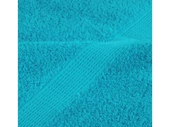 vidaXL Premium-Handtücher 4 Stk Türkis 100x200 600g/m2 100% Baumwolle* Bettwäsche