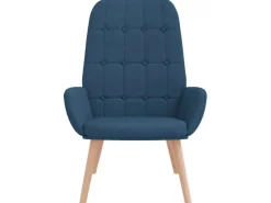 vidaXL Relaxsessel Blau Stoff 4102646